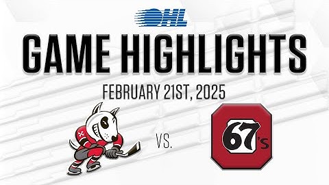 OHL Highlights: Niagara IceDogs @ Ottawa 67