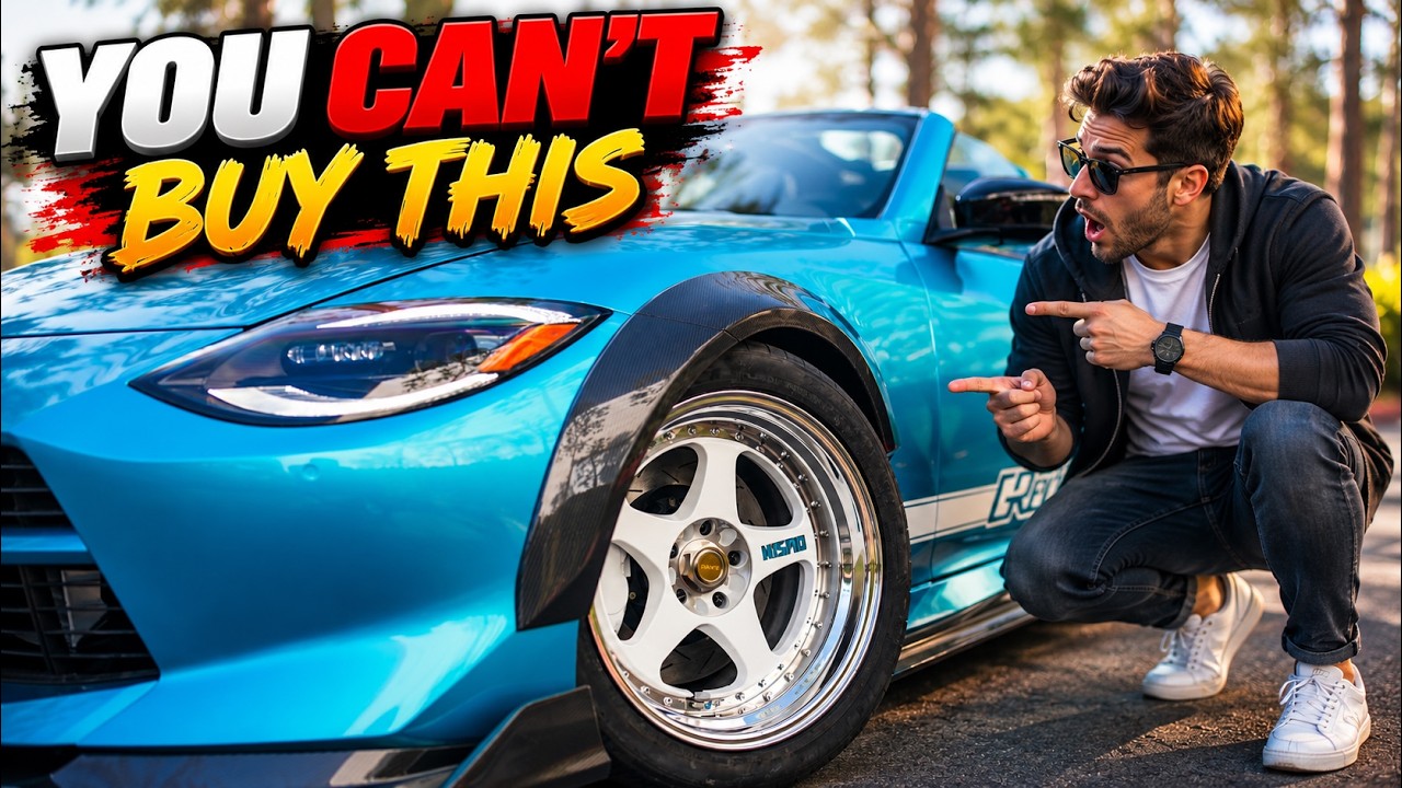 Nissan Z Kaze Concept: The T-Top Z We Can't Actually Buy - YouTube