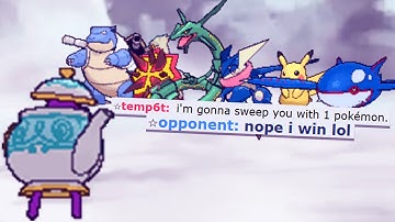 When you sweep entire teams with 1 Polteageist