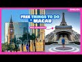 10 FREE Things to Do in MACAU • The Poor Traveler