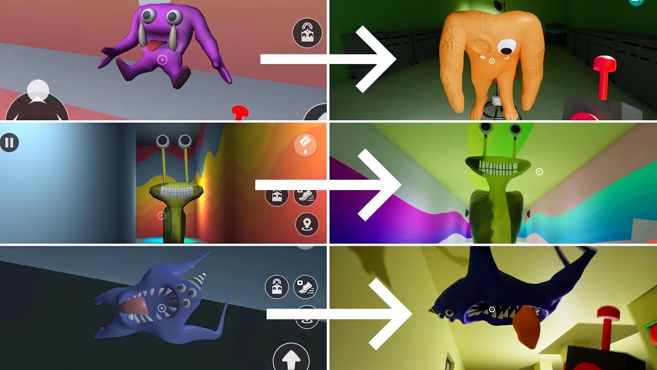 Red Monster Survival 2 vs Garten of Banban 2 | Comparison