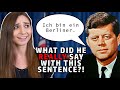 The TRUTH about JFK's "Ich bin ein Berliner" speech | Feli from Germany