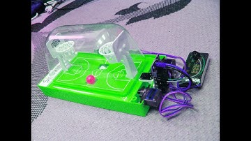 Using Arduino, IR Sensor, and 2 Servos to Implement Basketball Game Robot (手指籃球人機對抗賽)