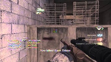 Call of Duty 4 one shot triple with the dragunov!