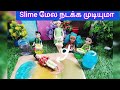 Slime ல வழுக்கி விழுந்த சூரியா😧😱| Colorful Slime Mixing &amp; Fun Barbie Playtime