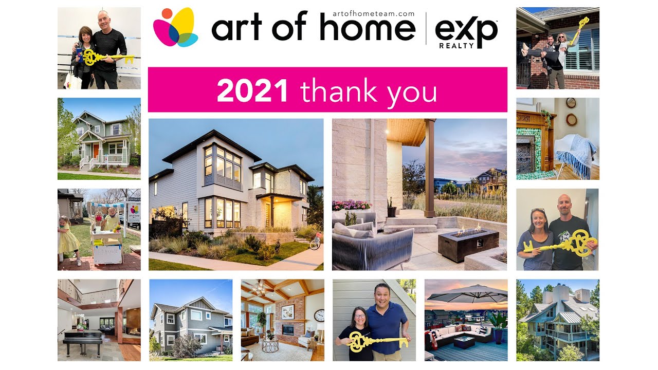 Art of Home Team - Happy New Year 2022 - eXp Realty Colorado