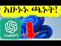 How to Download and Use ChatGPT on PC (ኮምፒውተር ላይ አውርዳችሁ ተጠቀሙ)
