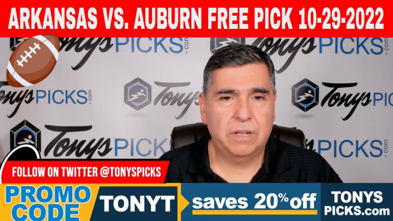 Arkansas vs. Auburn 10/29/2022 Week 9 FREE College Football Picks on ...