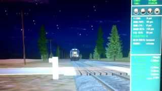 Trainz 2009: Test to see if YouTube Capture works correctly before rail fanning Saturday