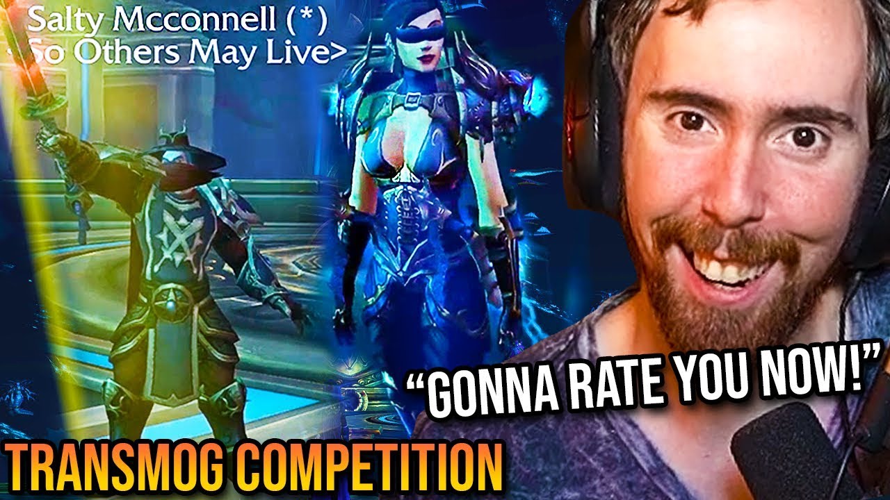 Asmongold Surprises His Eternal Palace Raid Team With A Transmog Competition (ft. Mcconnell)