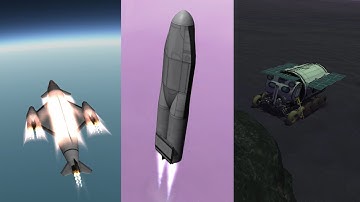 Manned Eve Landing & Return - Launched With SSTO Only