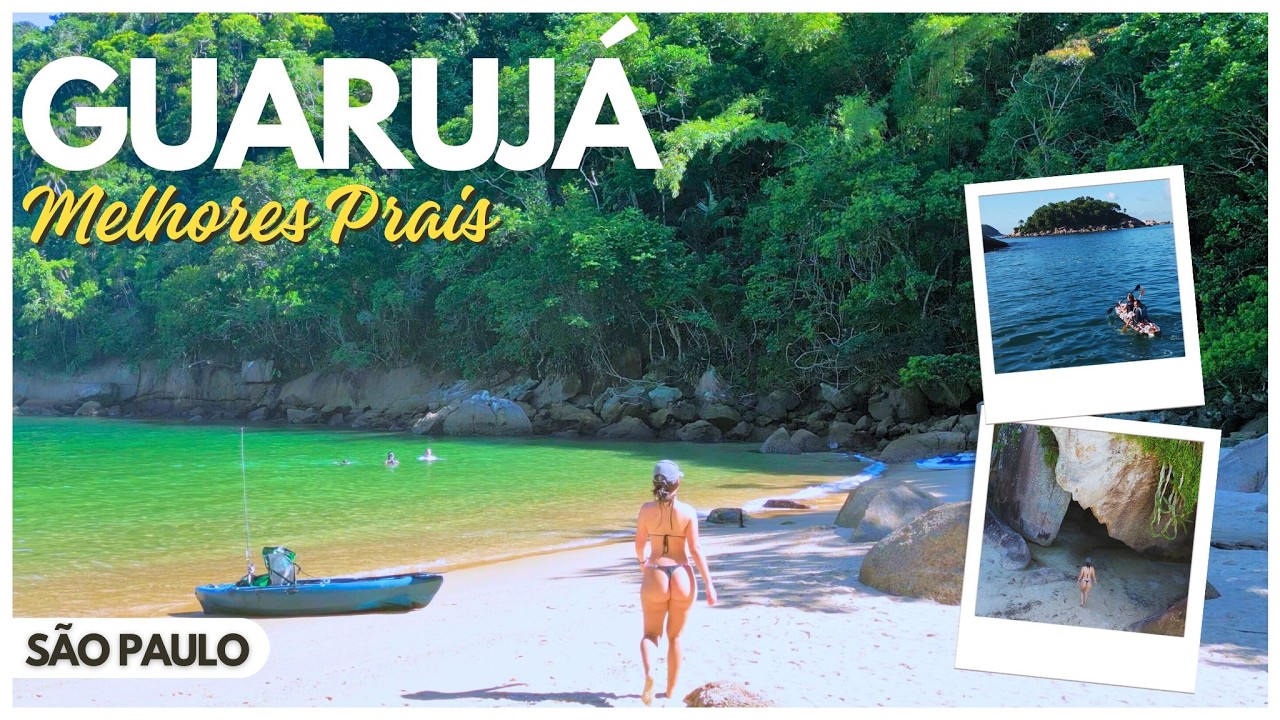 Guarujá: praias, trilhas e aventuras no litoral de São Paulo