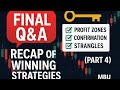 Final Q&amp;A + Recap Winning Options Trading Strategies (Part 4) #tsll 