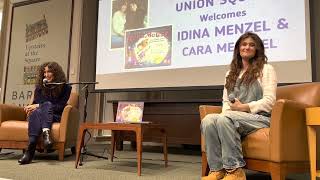 Idina Menzel And Cara Mentzel Thank The Audience At Their Loud Mouse Event In Nyc