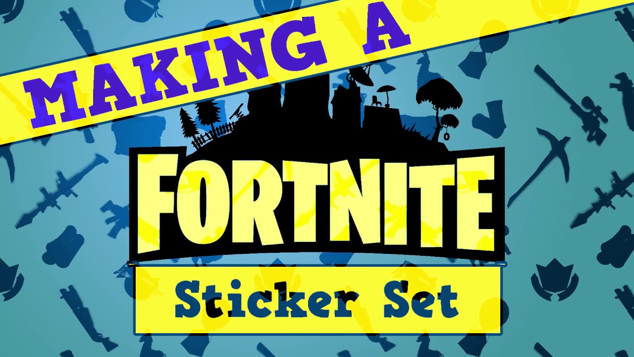 FORTNITE Stickers (Speed Draw)