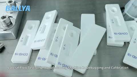 Lateral Flow Test Strip Manufacturing Machine - Rapid Test Kit Assembly Machine - BALLYA