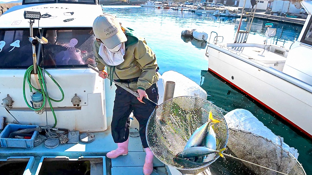 ［漁師］鯵鯖爆釣！佐賀関沖でおかん大満足！