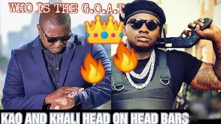 Kao Denero |Khaligraph jones Head to Head on Bars |Who wins? Don't miss out