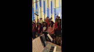 OLPS El Shaddai Choir Farewell Song to Fr Greg