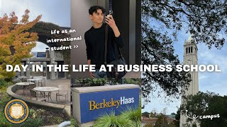 A Day in my Life at Haas School of BUSINESS at BERKELEY 🐻📚  as an international student