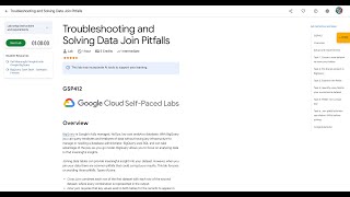 Qwiklabs | Troubleshooting and Solving Data Join Pitfalls [GSP412]