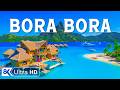 Bora Bora Paradise 8K Drone Footage | Soar Over Overwater Villas &amp; Crystal-Clear Paradise Beaches