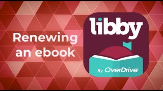 Libby: Renew an ebook