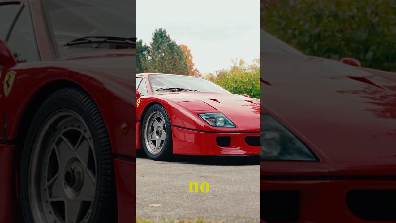 Jeremy Clarksons opinion on the Ferrari f40 