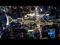 Shenzhen Night Aerial Footage