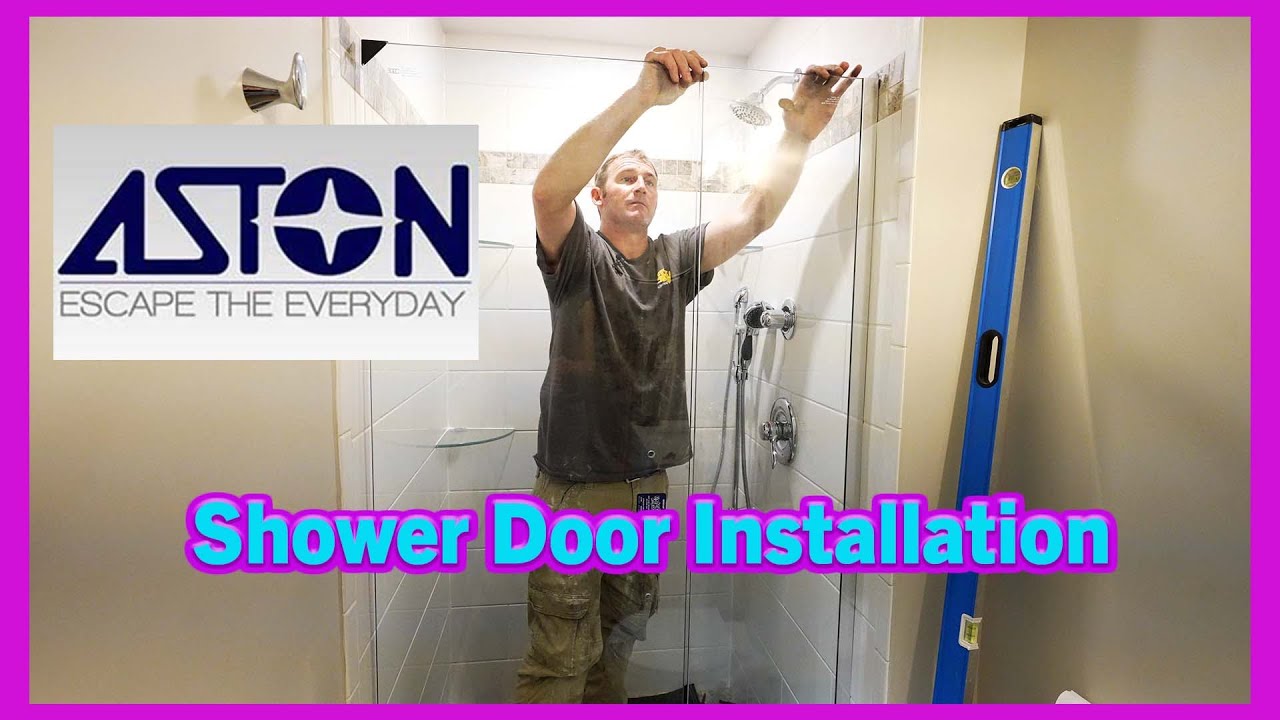 How To Install Aston Shower Door