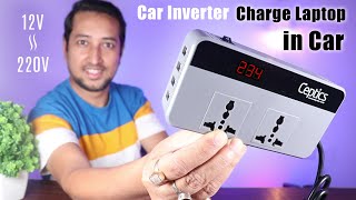 Car Laptop Charger Review Car inverter for Laptop Useful & Must have car  accessories in India - YouTube