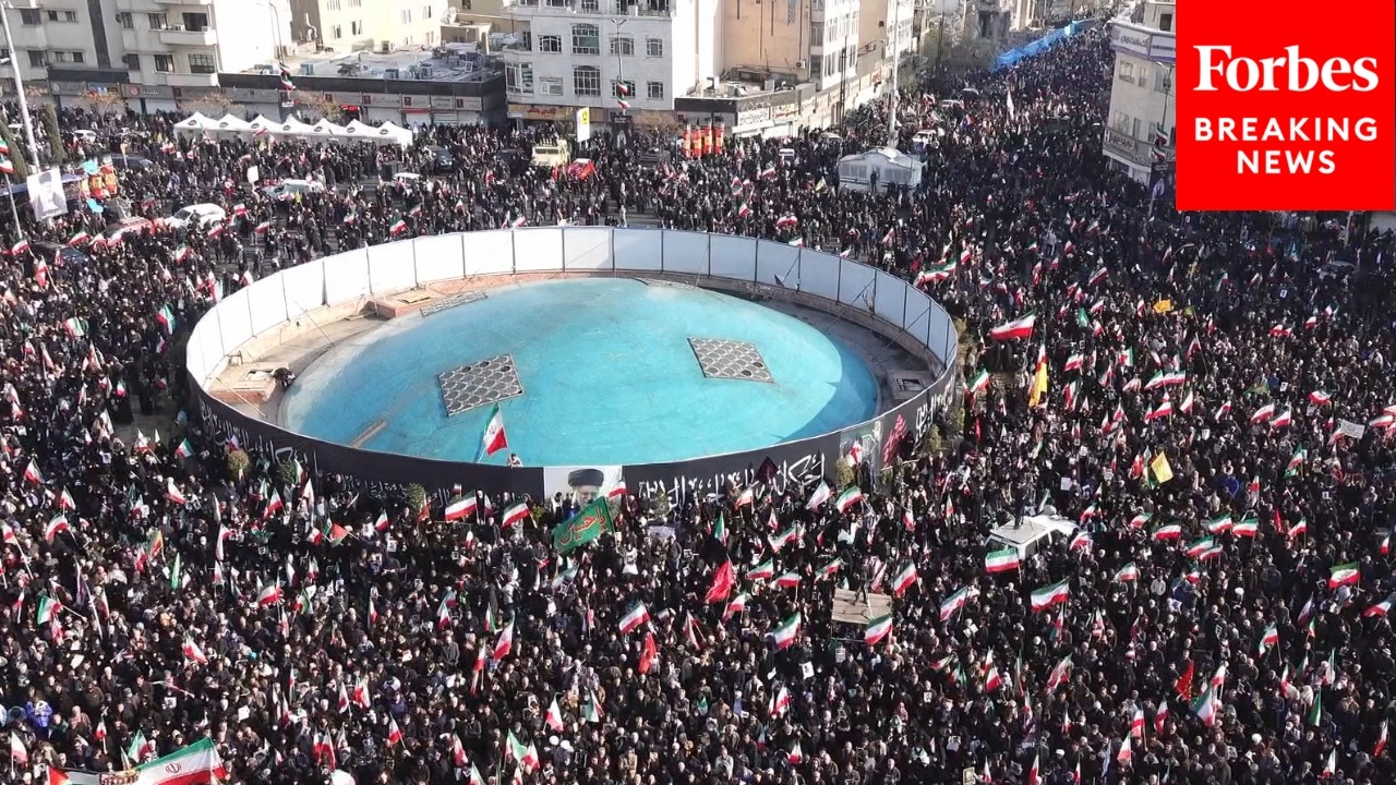 Iranians Hold Rally In Tehran To Show Support For New Supreme Leader, Mojtaba Khamenei