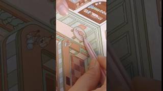 cafe room decor 3D #sticker #aesthetic #journal #craft #diy #cafe #cute #fyp