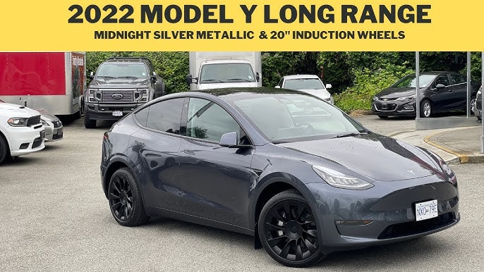 2022 Tesla Model Y  Midnight Silver Metallic OC22-325A