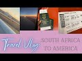 Traveling vlog | From SA to USA | South African Youtuber