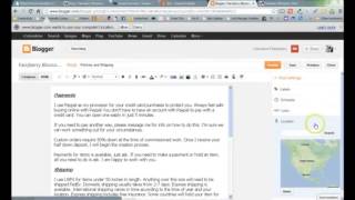 How to Use Blogger Posts, Pages