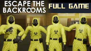 Escape the Backrooms UPDATED | Full Game Walkthrough | No Commentary