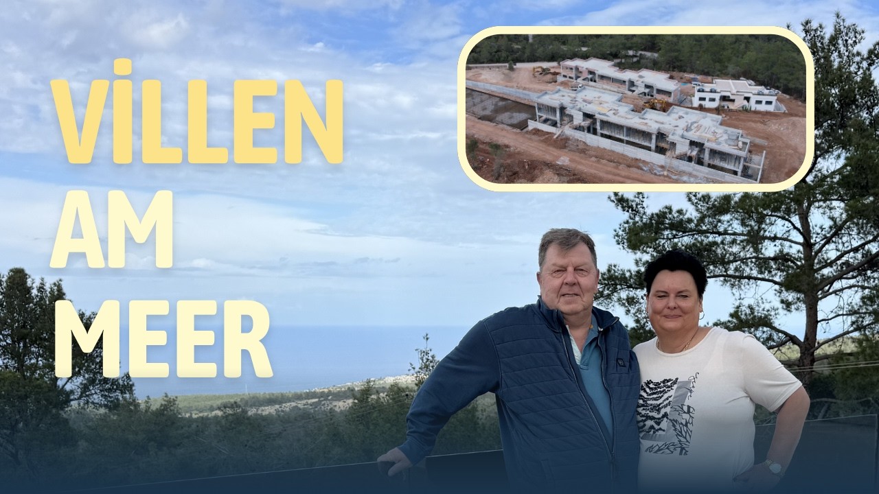 Villa mit Meerblick in Nordzypern kaufen | Traumlage zwischen Bergen & Meer