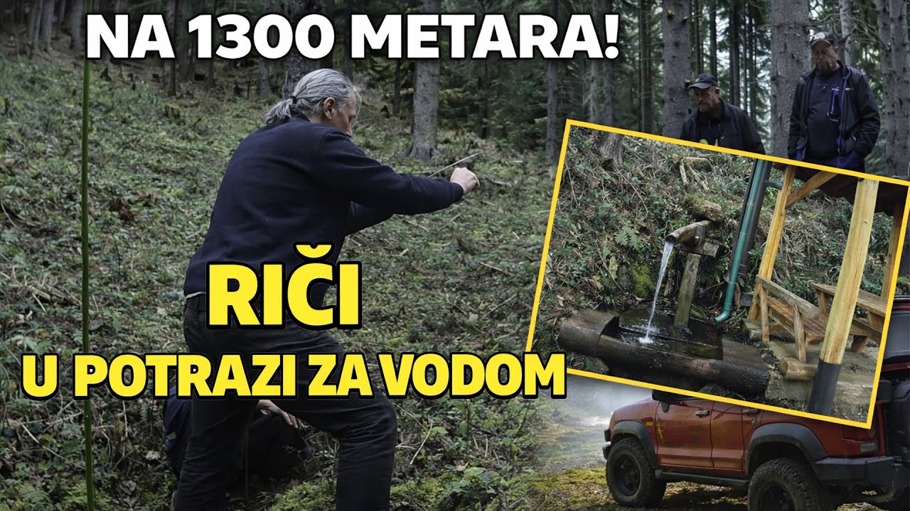 Tražimo vodu za selo na 1300 metara nadmorske visine iznad Željeznog Polja  2 DIO