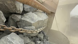 Download Lagu ‘Big Rock Crusher Machine: A Giant in Action” Big Rock Crushing: A Powerful Process”#stonecrusher  MP3