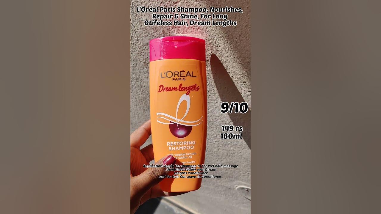 L'Oréal Paris Dream Lengths | Shampoo |Conditioner | Leave in cream|#lorealparis #conditioner#amazon