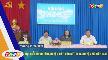 Đại biểu HĐND tỉnh, huyện tiếp xúc cử tri tại huyện Mỏ Cày Nam