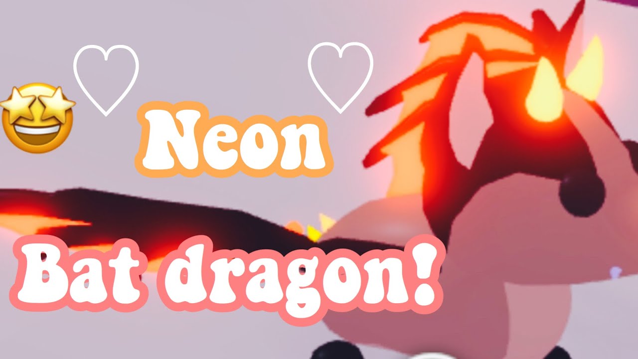 Neon Diamond Dragon Adopt Me