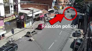 Ataque armado en Rionegro deja un presunto sicario abatido y un menor aprehendido