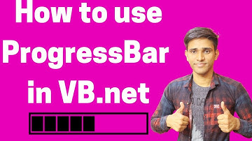 #26  How to use ProgressBar in VB.net (Hindi/Urdu) | Shubham Jangid