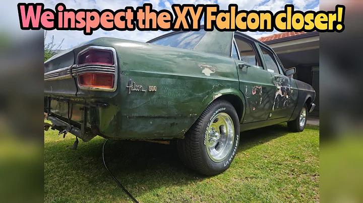 We inspect the XY falcon, in greater detail!