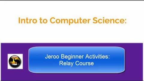 Intro CS: Jeroo Beginner Activity - Relay Course