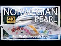 Norwegian Pearl | Full Walkthrough Ship Tour &amp; Review | Ultra HD wide View | Norwegian Cruises