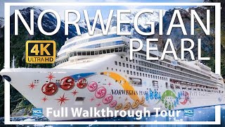 Norwegian Pearl | Full Walkthrough Ship Tour & Review | Ultra HD wide View | Norwegian Cruises