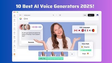 The Top 10 Best AI Voice Generators 2025!